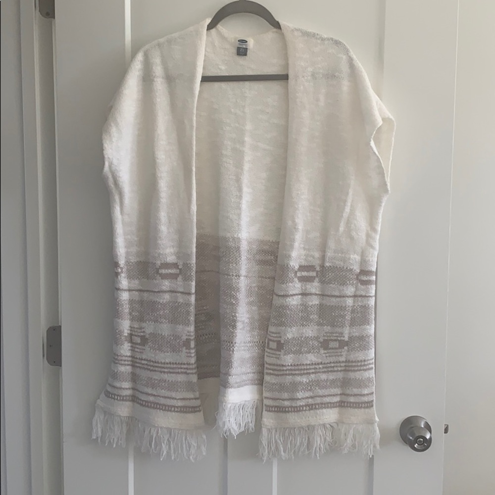 Cream cardigan